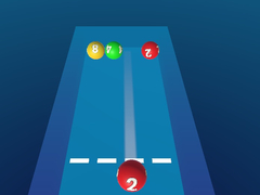 leikur Merge The Balls 2048 Billiards!