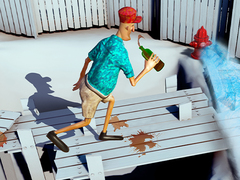 leikur Drunk Man 3D