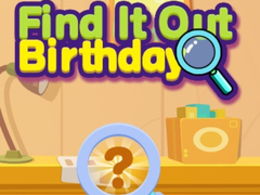leikur Find It Out Birthday