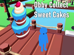 leikur Obby Collect Sweet Cakes