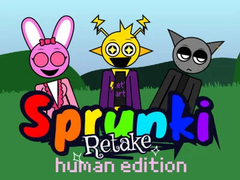 leikur Sprunki Retake: Human Edition