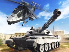 leikur Strategy of war. Tanks and helicopters