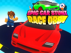 leikur Epic Car Stunt Race Obby