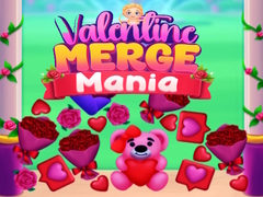 leikur Valentine Merge Mania