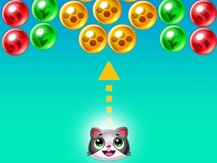 leikur Save the cats Bubble shooter