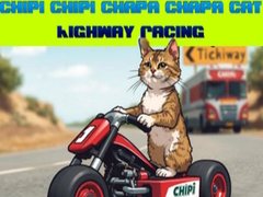 leikur Chipi Chipi Chapa Chapa Cat Highway Racing