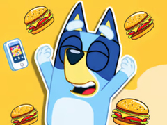 leikur Jigsaw Puzzle: Burger Dog Bluey