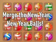 leikur Merge the New Year: New Year Balls!