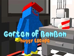 leikur Garten of BanBan huggy Escape
