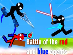 leikur Battle of the red and blue agents