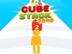 leikur Cube Stack 2048