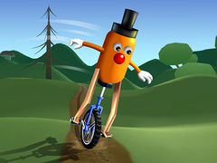 leikur Unicycle Balance 3D