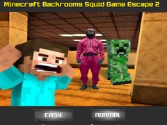leikur Minecraft Backrooms Squid Game Escape 2