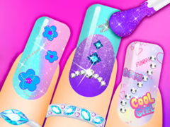 leikur Coloring Book: Nail Art