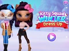 leikur Kitty Squad Winter Dress Up