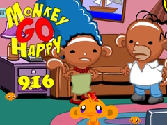 leikur Monkey Go Happy Stage 916