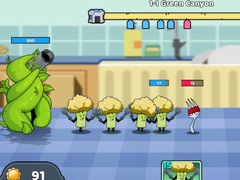 leikur Food Castle Tower Defense