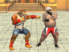 leikur Bodybuilder Karate Fighting