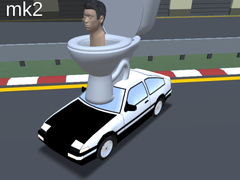 leikur Skibidi Toilet Racing Multiplayer