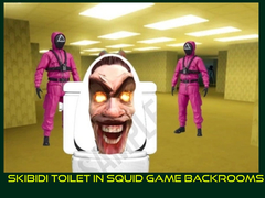 leikur Skibidi Toilet in Squid Game Backrooms