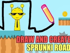 leikur Draw And Create Sprunki Road