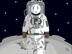 leikur Stickman in Space