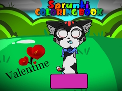 leikur Sprunki Valentine Coloring book