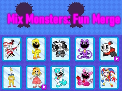leikur Mix Monsters: Fun Merge