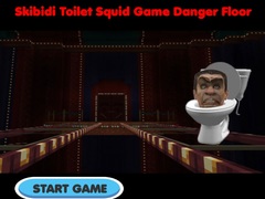 leikur Skibidi Toilet Squid Game Danger Floor
