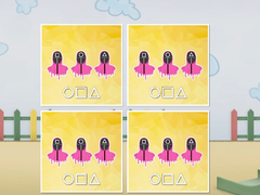 leikur Squid Game Memory Card Match