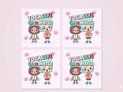 leikur Toca Life Memory Card Match