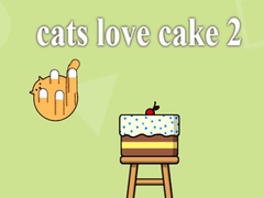 leikur Cats Love Cake 2