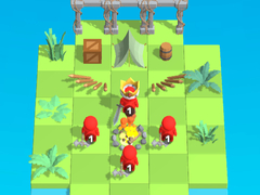leikur Castle Wars Cell Battle