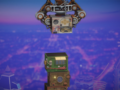 leikur Steampunk Tower Builder