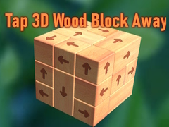 leikur Tap 3D Wood Block Away