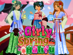 leikur Girly Spring Hanfu