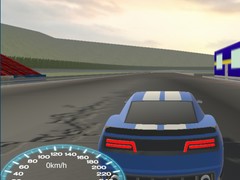leikur Drive Blue Car