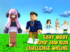 leikur Easy Obby Jump and Run Challenge Online