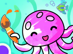 leikur Coloring Book: Aquarium