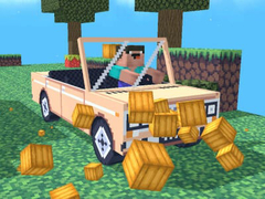 leikur Noob: Obby in a Car