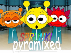 leikur Sprunki Pyramixed: Squid Game