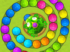 leikur Frogtastic Marble Adventure