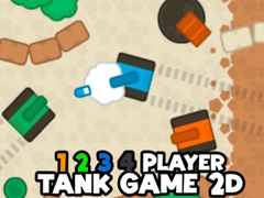 leikur 1 2 3 4 Player Tank Game 2D