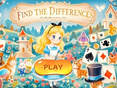 leikur Find The Differences: Alice In Wonderland