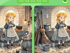 leikur Find The Differences: Cinderella