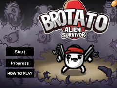 leikur Brotato Alien Survivor