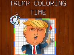 leikur Trump Coloring Time