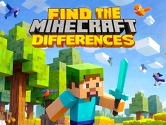 leikur Find The Differences: Minecraft