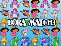 leikur Dora Match3