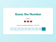 leikur Guess The Number